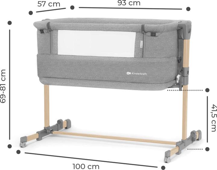 Image du produit KinderKraft Neste Grow Gris clair