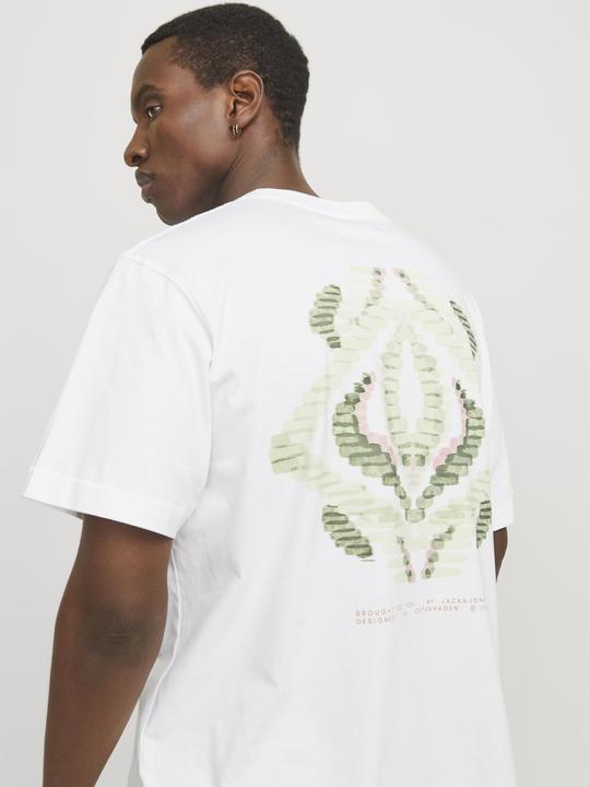 Produktbild Jack & Jones Rückenprint Rundhalsausschnitt T-shirt T-shirt (XL)