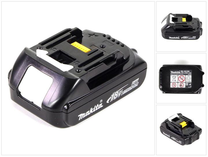 Actual product image Makita Tool battery BL1815N 196235-0 (18 V)