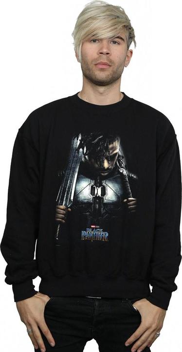 Produktbild Black Panther Killmonger Poster Baumwolle Sweatshirt (M)