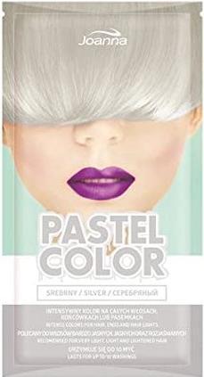 Produktbild Joanna Pastel Color Coloring Shampoo Silver 35G (Flüssiges Shampoo)