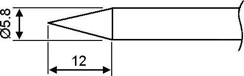 Produktbild Velleman Spare Bit For Vtsi60 (Ersatzteil)
