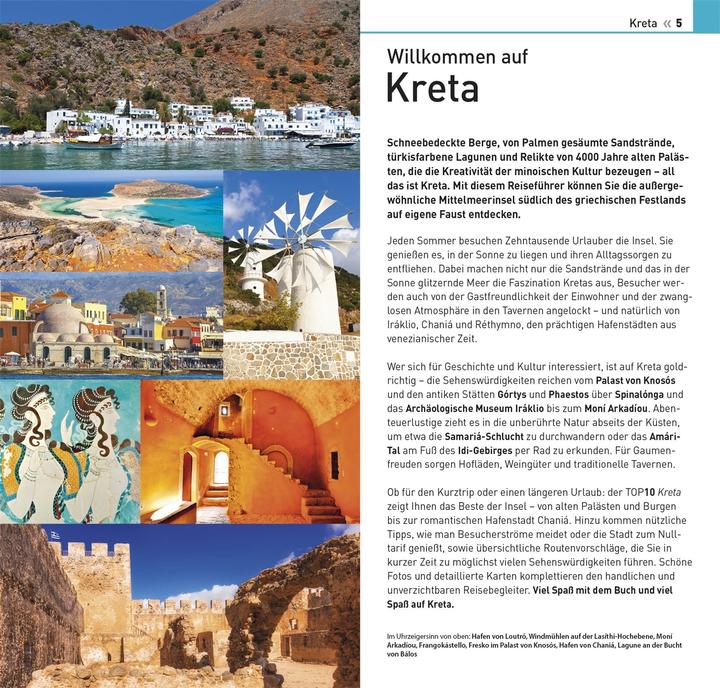 Image du produit TOP10 Reiseführer Kreta (Allemand, DK Verlag Voyage, 2025)