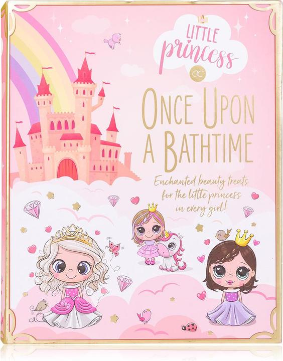 Produktbild Accentra Badeset LITTLE PRINCESS in wiederverwendbarer Geschenkbox in Buchform, inkl. 80ml Schaumbad, 50g Bad (Haarpflege set)