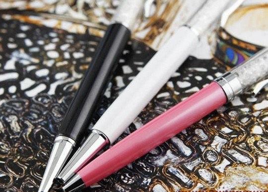 Produktbild Hermex 2in1 Touch Pen + Stylus Kugelschreiber Stift für alle Smartphones und Tablets - Schwarz