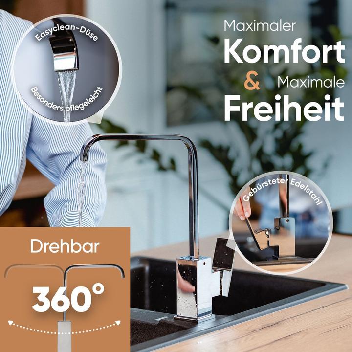 Produktbild Rosenhahn & Söhne Rosenhahn & SÃ¶hne KÃ¼chenarmatur in Chrom ( 62H08C ) Modell Juist 200