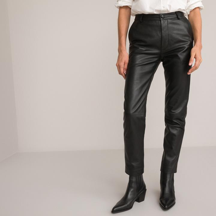 Image du produit La Redoute Collections Pantalon en cuir (38)