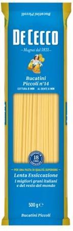 Actual product image De Cecco Bucatini piccoli (500 g)