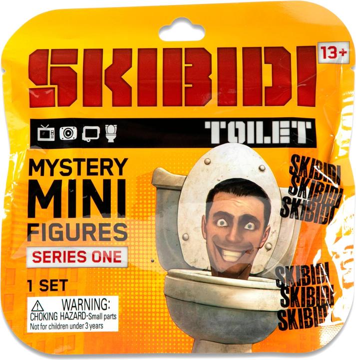 Actual product image Skibidi Toilet Minifigure