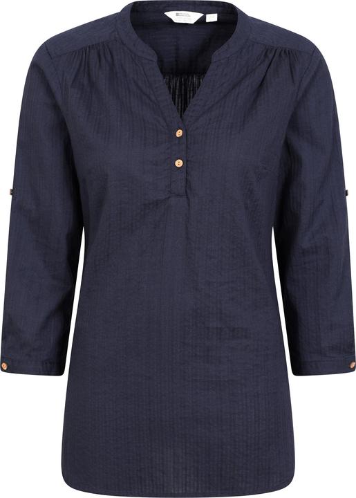 Actual product image Mountain Warehouse Womens/Ladies Petra Relaxed Fit 3/4 Sleeve Shirt (42 D)