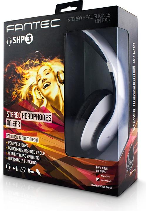 Produktbild Fantec Shp-3 Stereo Headphones On Ear (ANC, Kabelgebunden)