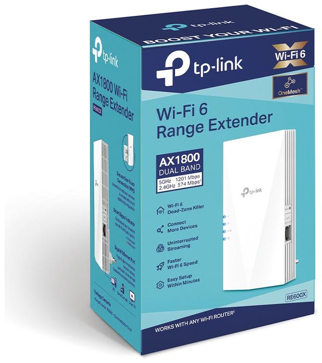 Produktbild TP-Link RE600X (1201 Mbit/s, 574 Mbit/s)