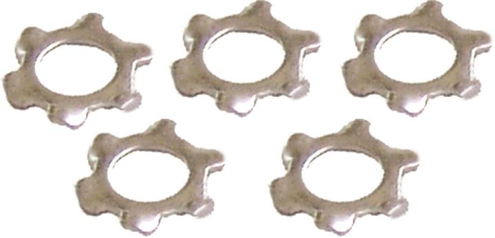 Actual product image Modellbau Lindinger tooth lock washers m2 stainless steel 10pcs. (M2)