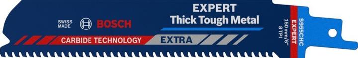 Bosch Professional Zubehör Expert 'Thick Tough Metal' S 955 CHC reciprozaagblad, 1 stuk