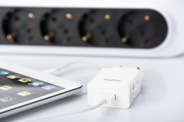 Produktbild ednet USB Lade-Adapter (Steckdose)