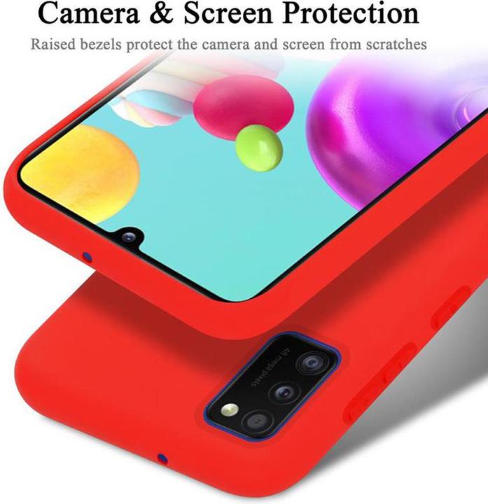 Actual product image Cadorabo TPU Liquid Silicone Case Cover (Samsung Galaxy A41)