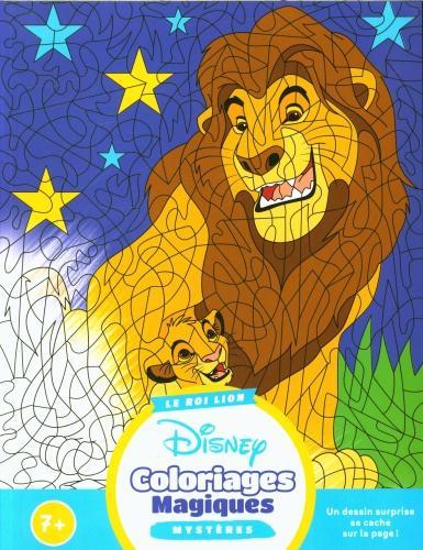 Immagine prodotto Le roi lion : coloriages magiques : mystères 7+ (Francese, Collettività, 2024)