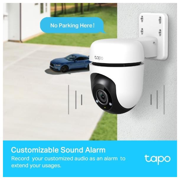 Produktbild TP-Link Tapo C520WS 4MP 360° Outdoor Kamera MicroSD (2560 x 1440 Pixels)