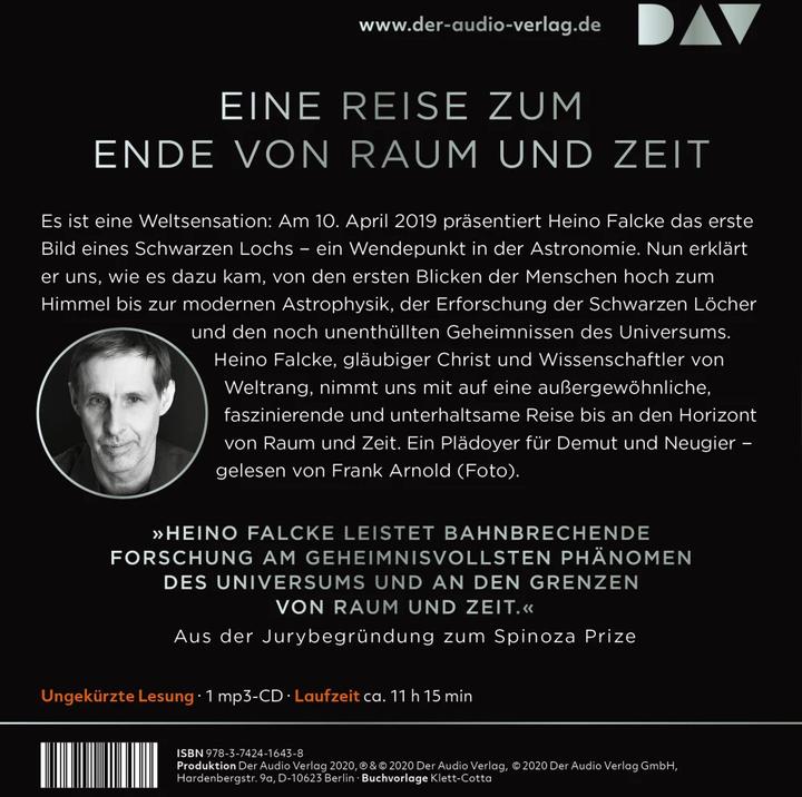 Actual product image Light in the dark. Black holes, the universe and us (Heino Falcke, Torsten Feuerstein, Jörg Römer, Frank Arnold, German)