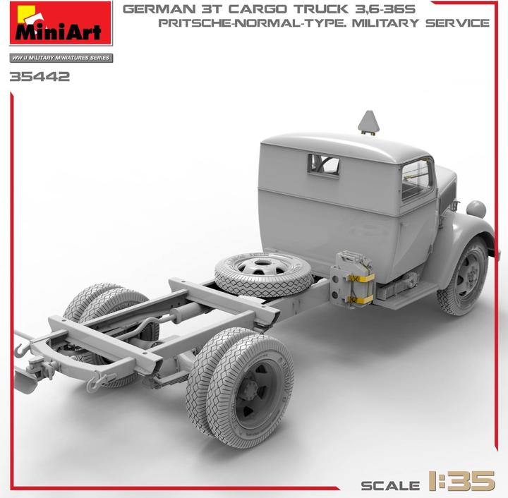 Immagine prodotto 1:35 Dt. 3 To. Camioncino da carico con pianale