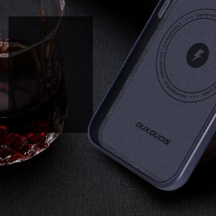 Produktbild Dux Ducis Naples Series Echtleder Hülle (Apple iPhone 14 Pro Max)