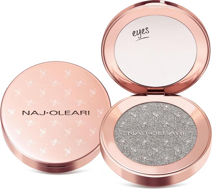 Actual product image Naj Oleari Colour Fair Eyeshadow Wet&Dry 19 starry silver 2g (Starry Silver)