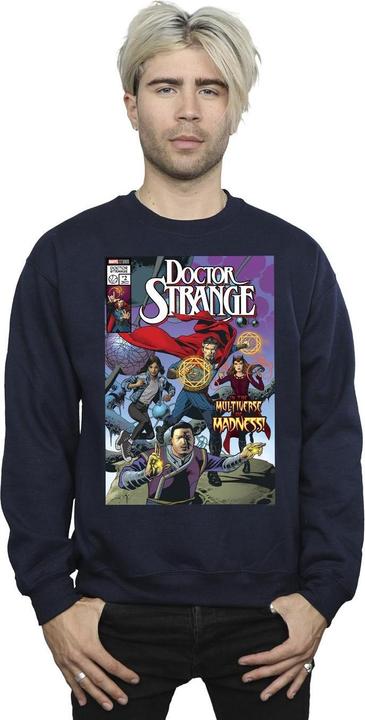 Actual product image Mens Doctor Strange Comic Circles Sweatshirt (XL)