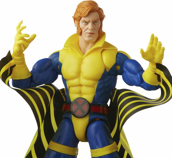 Actual product image Hasbro X-Men 60th Anniversary Marvel Legends pack 3 figurines Gambit, Marvel's Banshee, Psylocke 15 cm