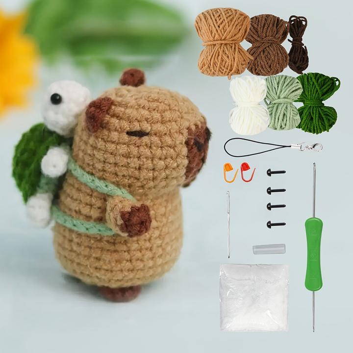 Produktbild Activity Board Capybara Häkelset für Anfänger