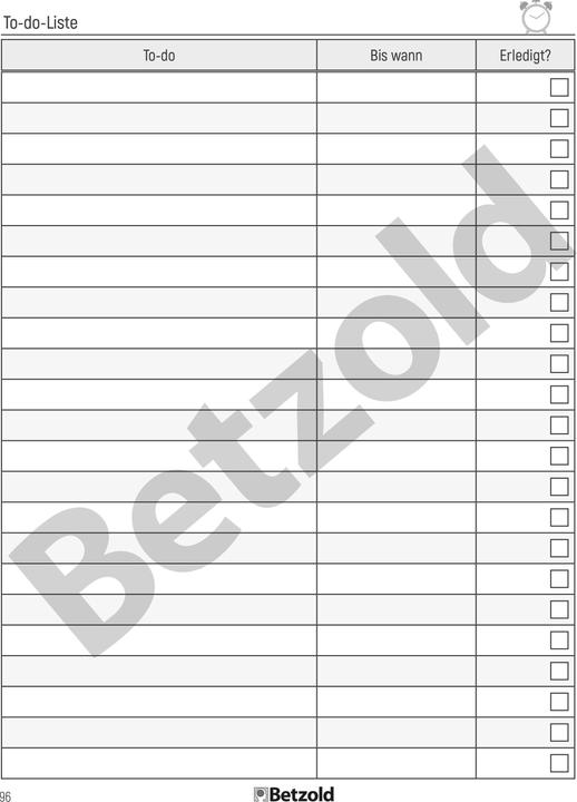 Produktbild Betzold Lerntagebuch