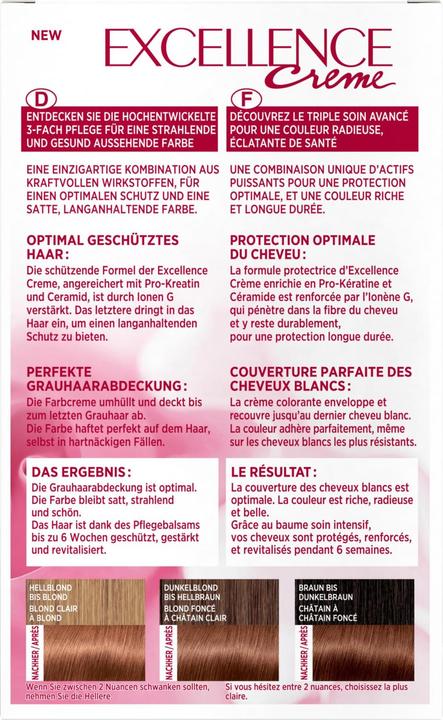Image du produit L'Oréal Paris Excellence (6,32 Blonde foncée ensoleillée)