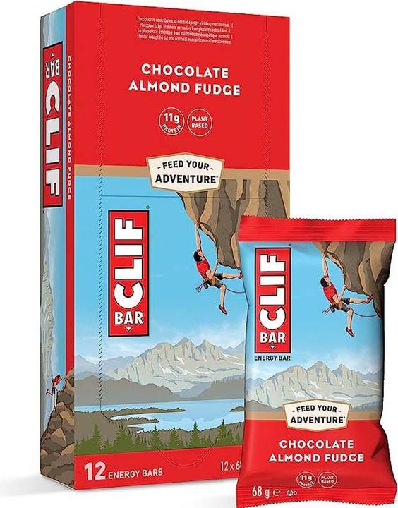 Produktbild Clif Bar Energy Riegel (Hafer, Schokolade, Mandel, 12 Stk., 816 g)
