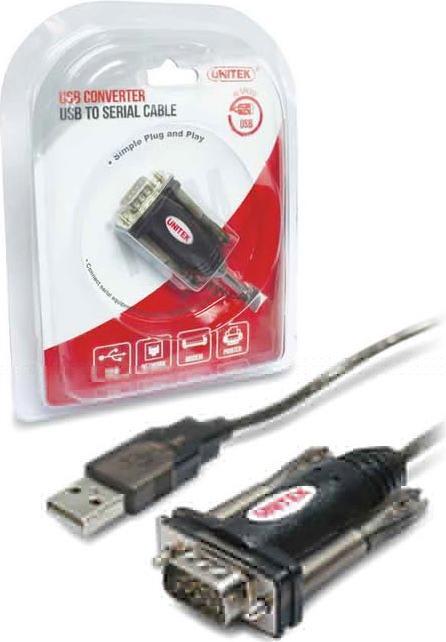Immagine prodotto Unitek Y-105A USB v. 1.1. DB9F/DB25M Nero Cavo interfaccia/adattatore (1.50 m)