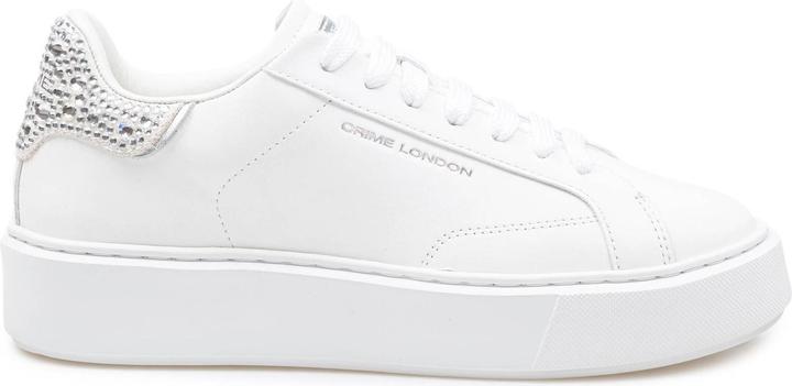 Crime London Crime sneakers new extralight in leather white color (42)