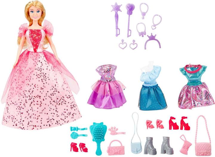 Immagine prodotto Toi-Toys Bambola Lauren party con set di abbigliamento (3 set)