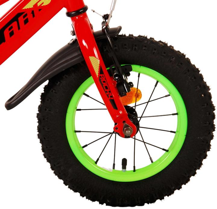 Image du produit Volare Vélo enfant Rocky - Garçons - 12 pouces - Rouge (12")