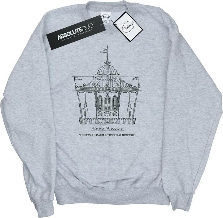 Image du produit Disney - Sweat MARY POPPINS CAROUSEL SKETCH - Homme (M)