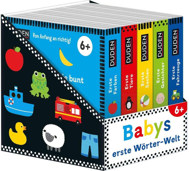 Image du produit Duden 6+ : Le premier monde de mots de bébé (cube) (Allemand)