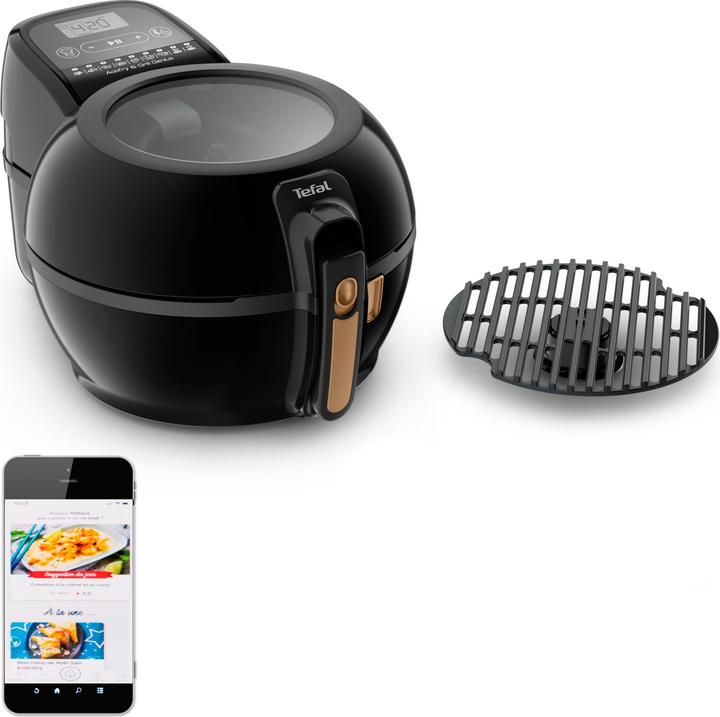 Produktbild Tefal ActiFry und Grill Genius HeissluftfritteuseSchwarz