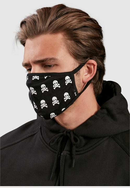 Produktbild Mister Tee Skull Face Mask 2-Pack (2 x)