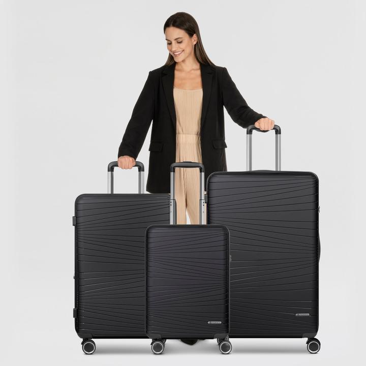 Actual product image Franky Dallas 3.0 4 wheel suitcase set 3-piece (188 l, XL (from 140l))
