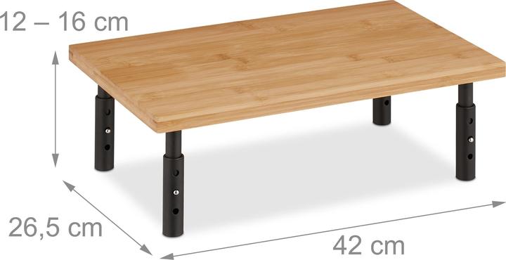 Immagine prodotto Relaxdays Supporto per monitor