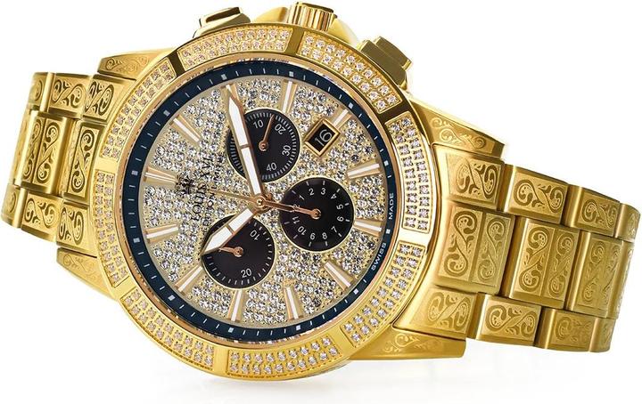 Image du produit Louis XVI LXVI1126 Majeste Iced Out Chronographe Montre Homme 43mm 5ATM (Chronographe, 43 mm)