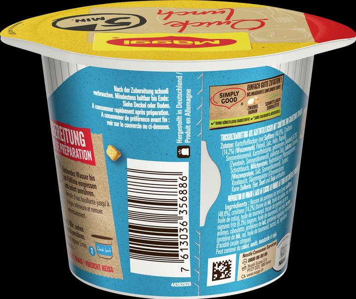Actual product image Maggi Quick Lunch Potato & Onion (70 g)