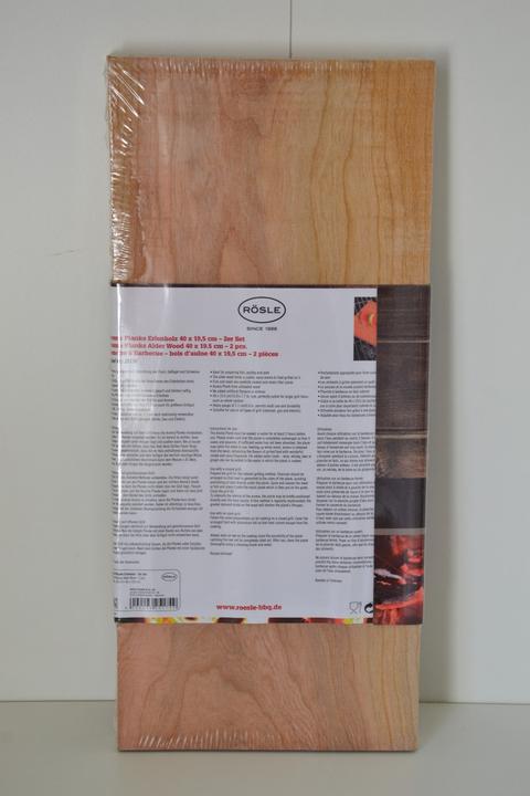 Image du produit Rösle Planches aromatiques aulne 2 pièces 40x19.5 cm