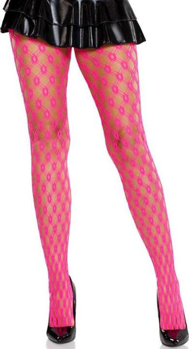 Immagine prodotto Leg Avenue - Collant in pizzo con ã-Sen Rosa Neon