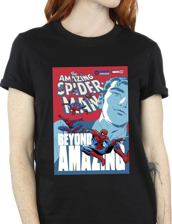 Immagine prodotto Spider-Man Beyond Amazing Cover Maglietta Ampia Donna (M)