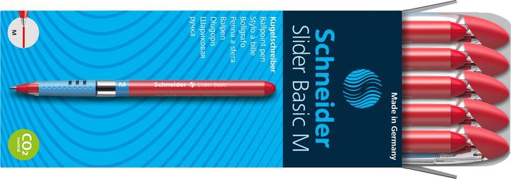 Produktbild Schneider Kugelschreiber Slider Basic (Rot, 1 x)