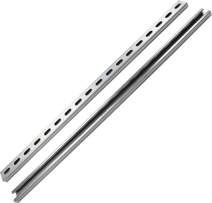 Voltima Supporto per modulo solare per ringhiera del balcone altezza telaio 30-35mm lunghezza modulo 1800mm (Materiale di montaggio del sistema solare)