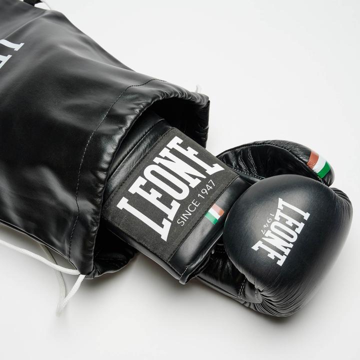 Image du produit Leone Gants de boxe Shock Plus GN102L Noir (8 OZ, 6)